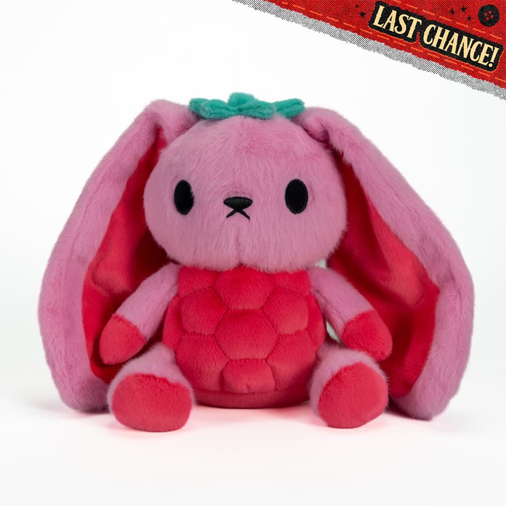 Raspberry Bunny - Plush Stuffed Animal