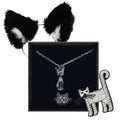 Silver Cat Set