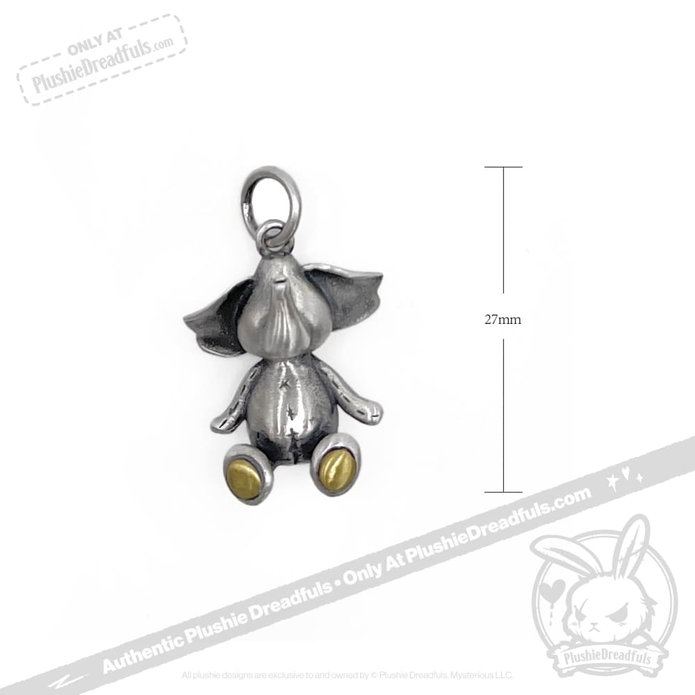 Silver Elephant Necklace