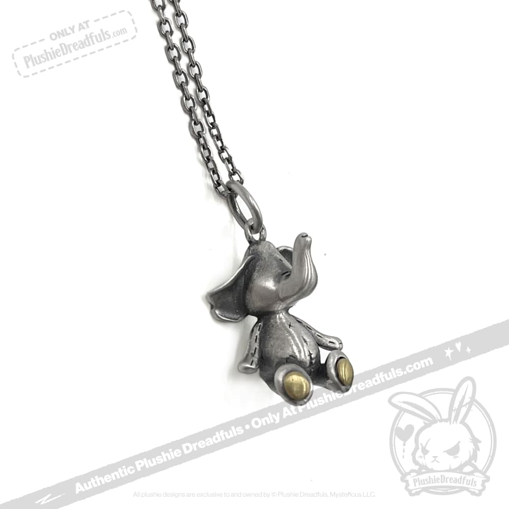 Silver Elephant Necklace