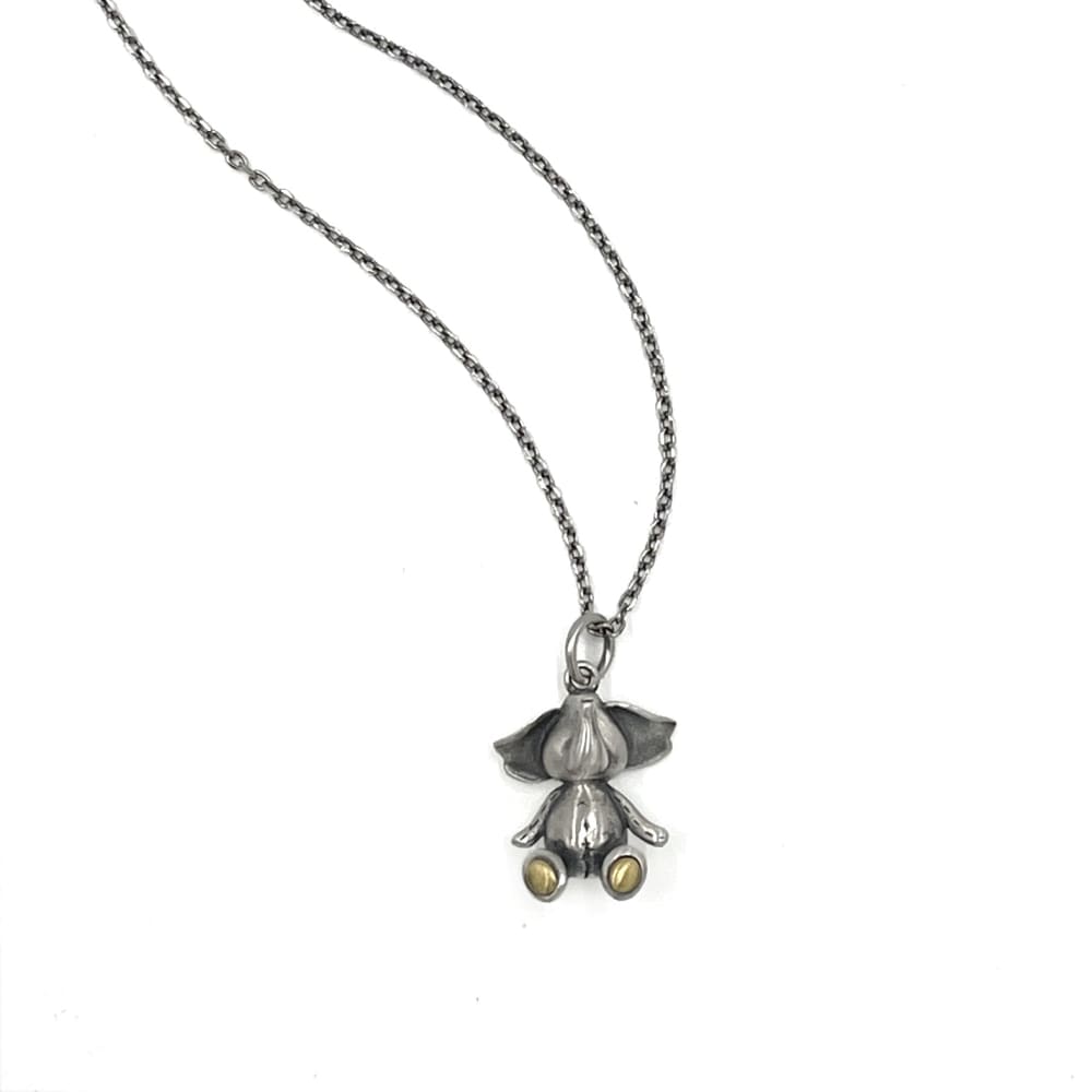 Silver Elephant Necklace