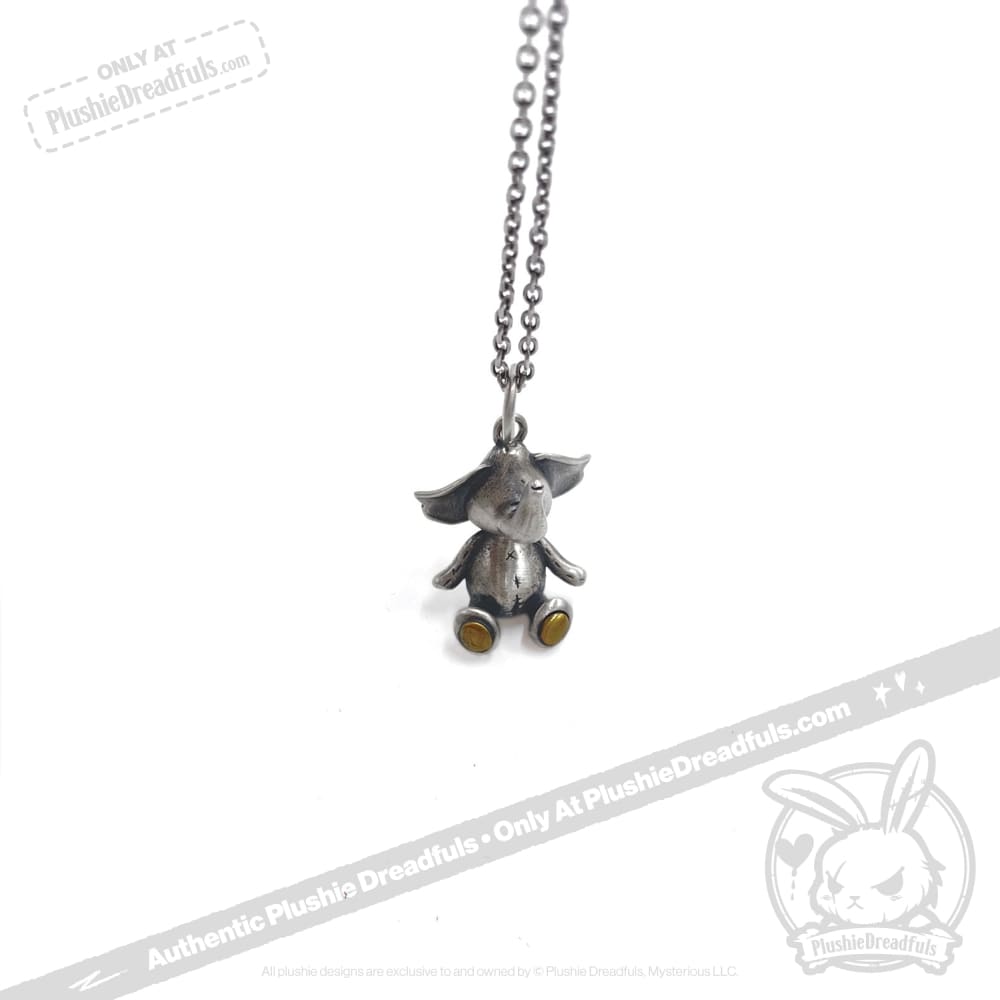 Silver Elephant Necklace