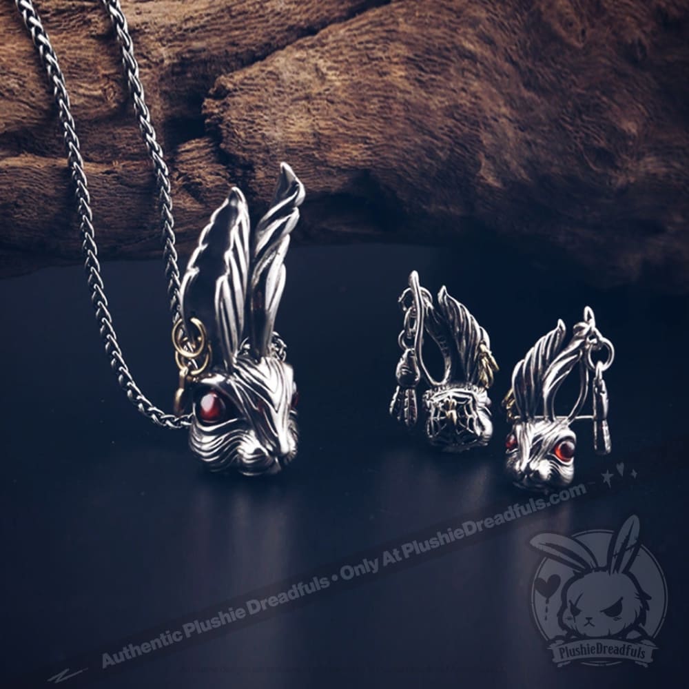 Silver Rabbit and "Follow Me" Set