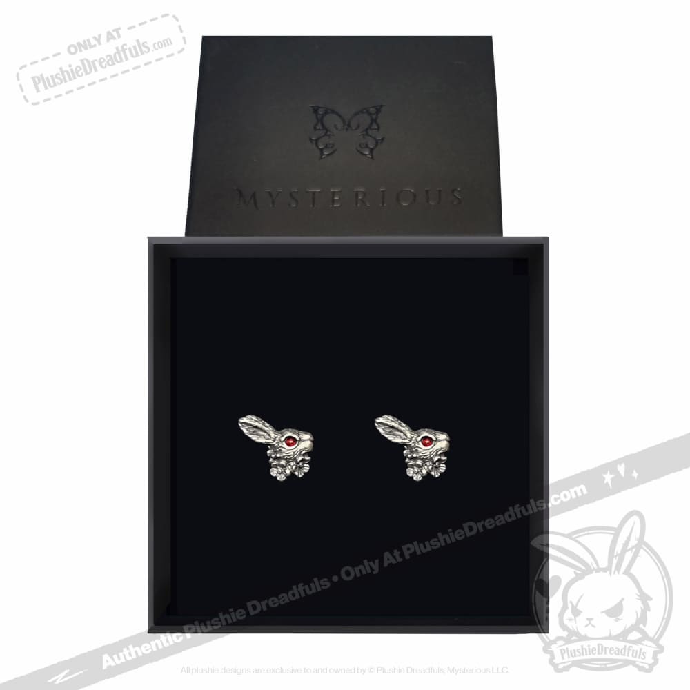 Silver Rabbit Earrings