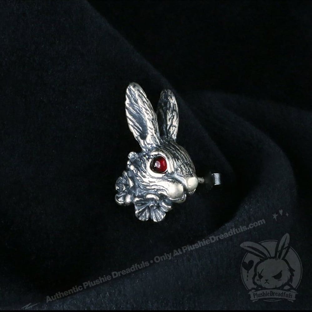 Silver Rabbit Earrings