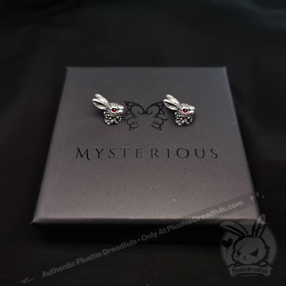 Silver Rabbit Earrings
