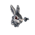 Silver Rabbit Earrings