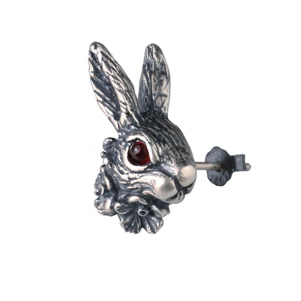 Silver Rabbit Earrings
