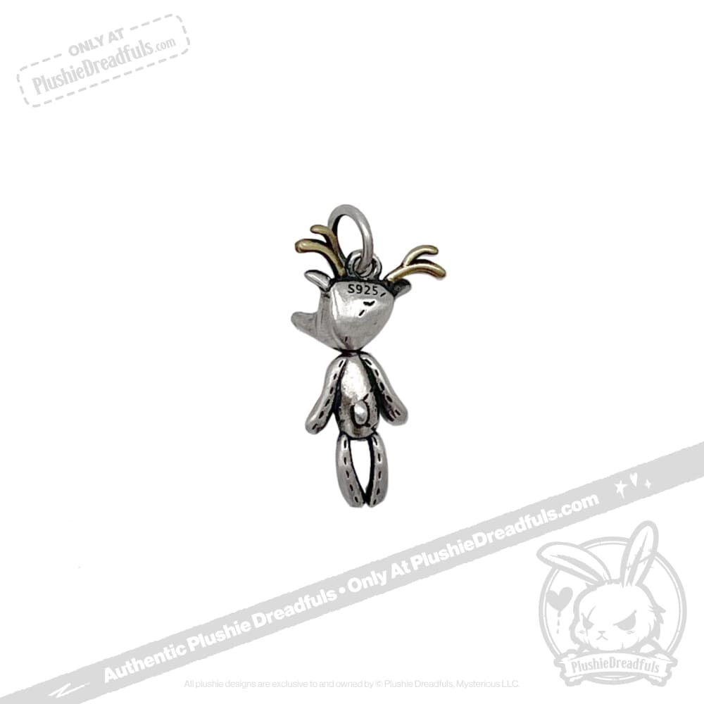 Silver Reindeer Necklace