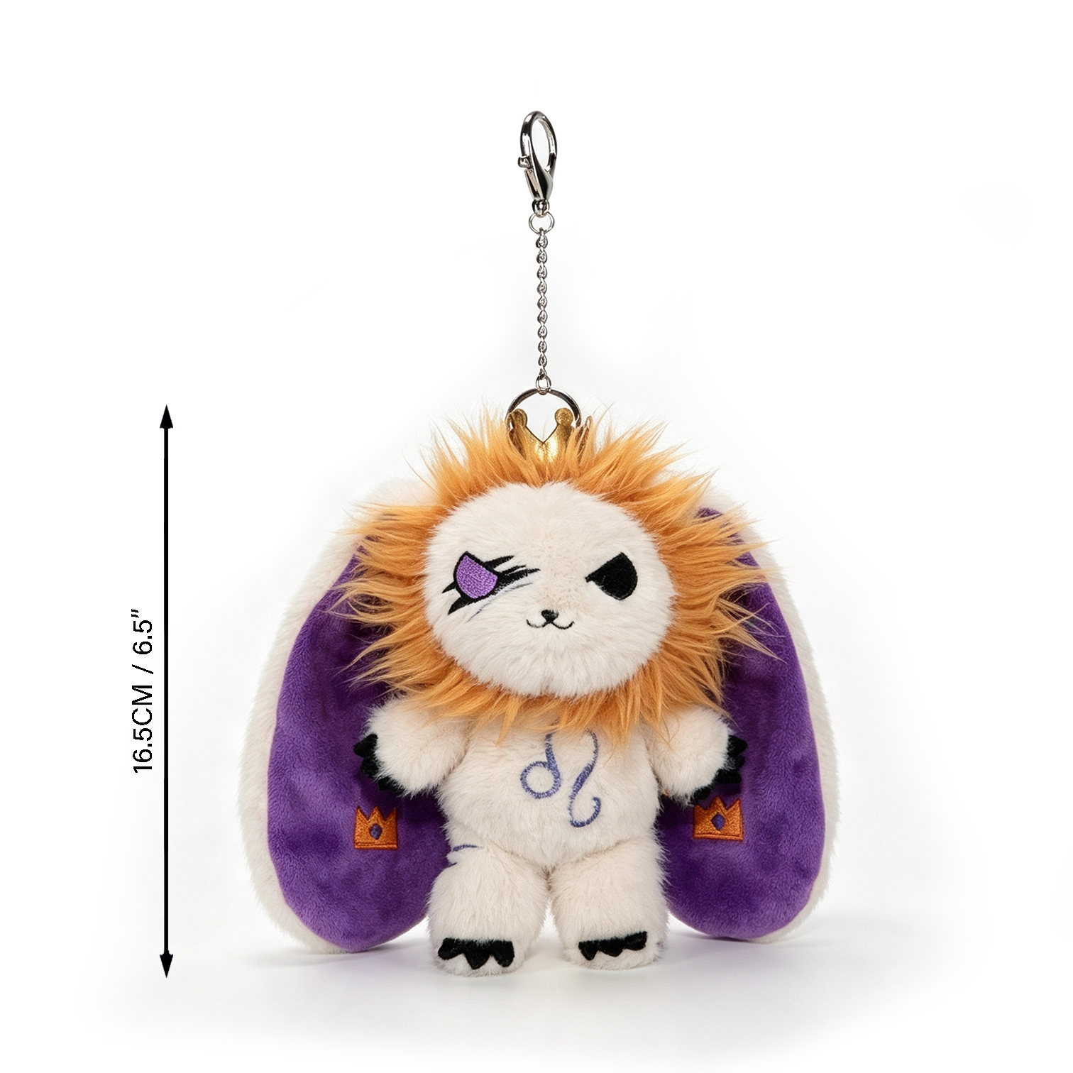 Zodiac Leo Mini Plush Keychain