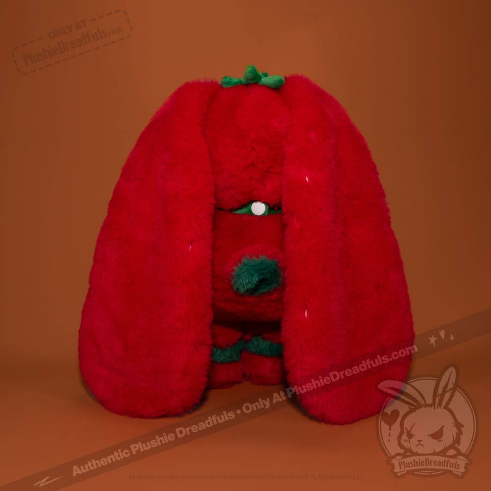 Strawbunny Rabbit - Plush Stuffed Animal