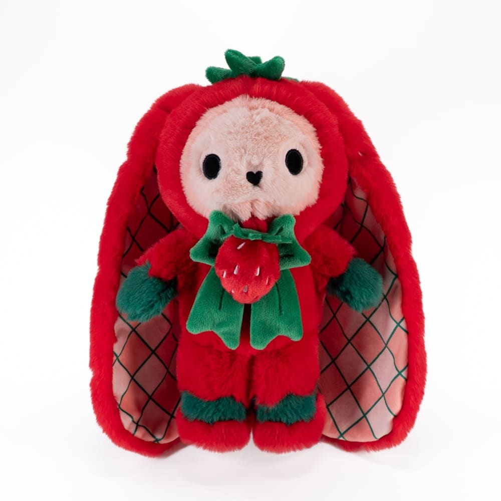 Strawbunny Rabbit - Plush Stuffed Animal
