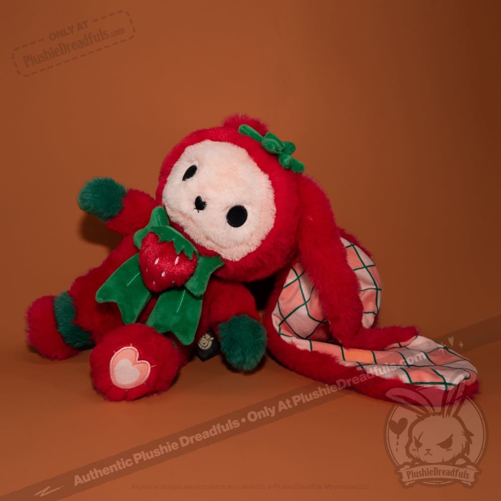 Strawbunny Rabbit - Plush Stuffed Animal