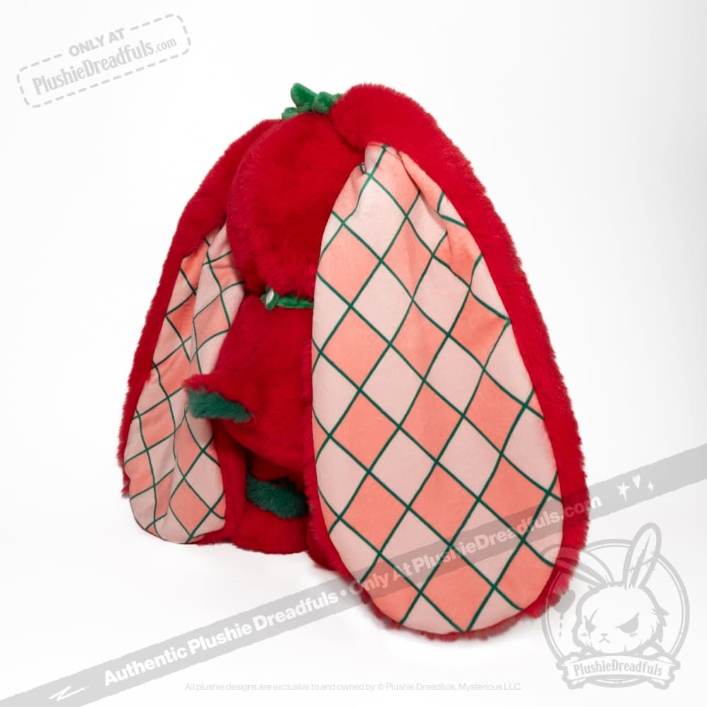 Strawbunny Rabbit - Plush Stuffed Animal