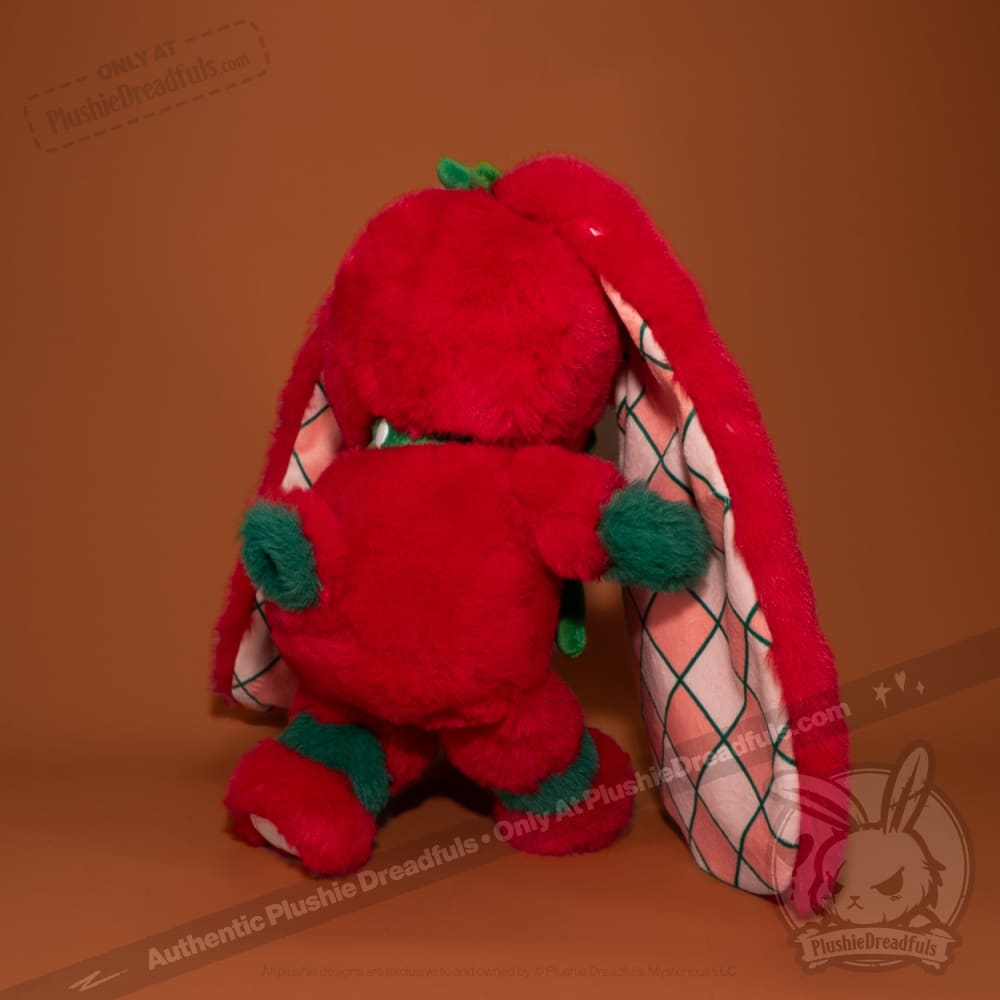 Strawbunny Rabbit - Plush Stuffed Animal