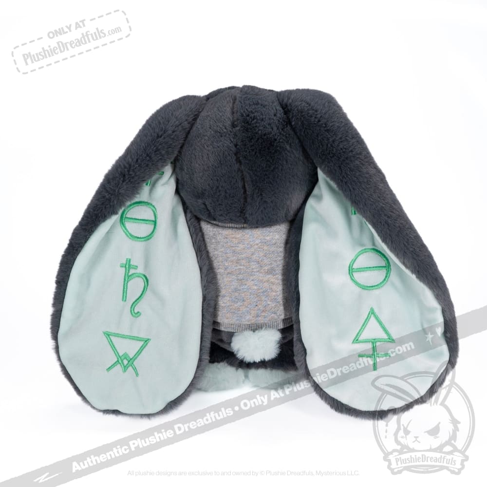Trust Issues Bunny Grey Edition - Plush Stuffed Animal