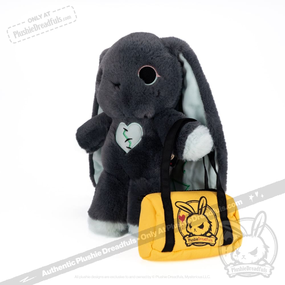 Trust Issues Bunny Grey Edition - Plush Stuffed Animal