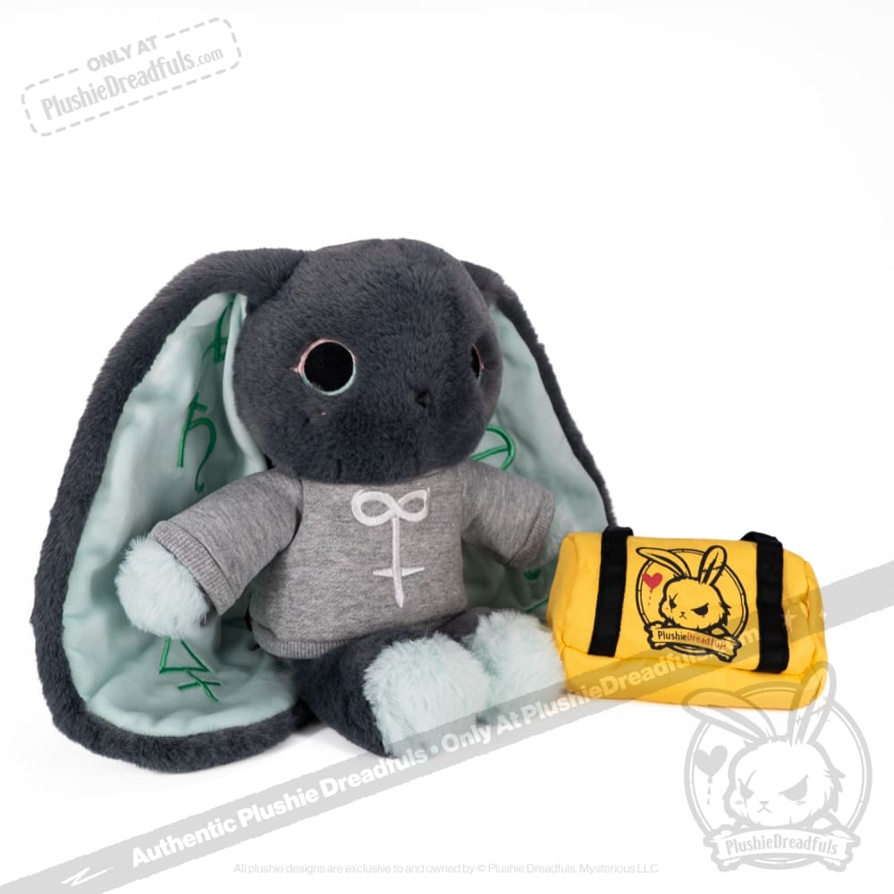 Trust Issues Bunny Grey Edition - Plush Stuffed Animal