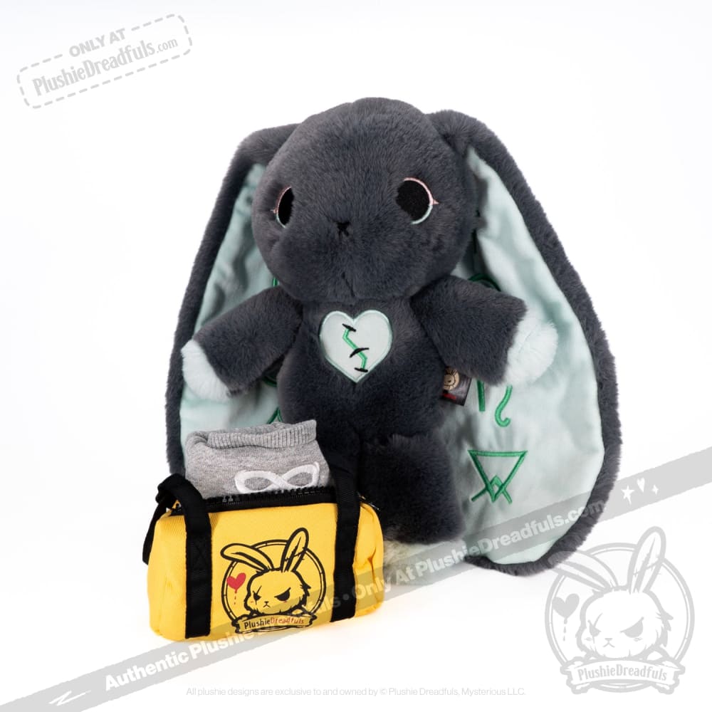 Trust Issues Bunny Grey Edition - Plush Stuffed Animal