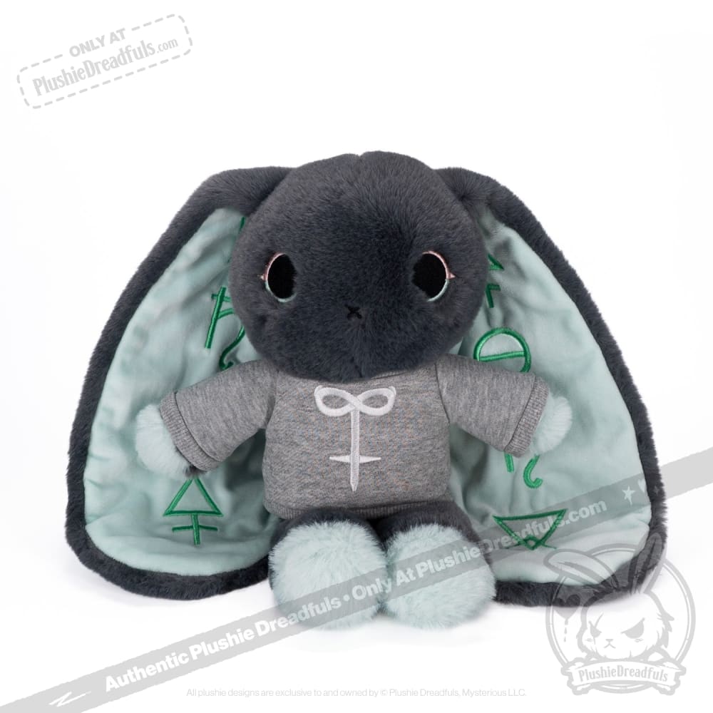 Trust Issues Bunny Grey Edition - Plush Stuffed Animal