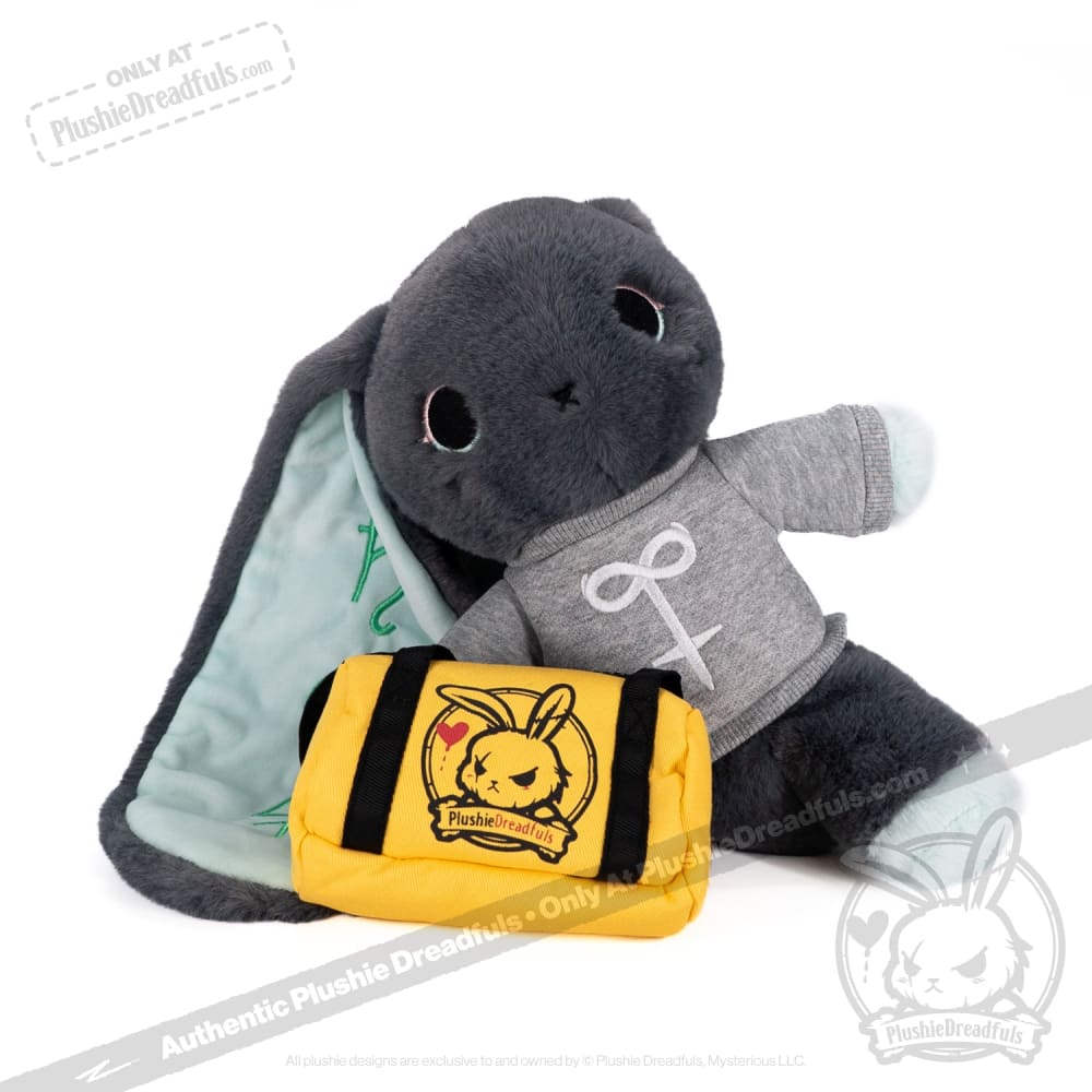 Trust Issues Bunny Grey Edition - Plush Stuffed Animal