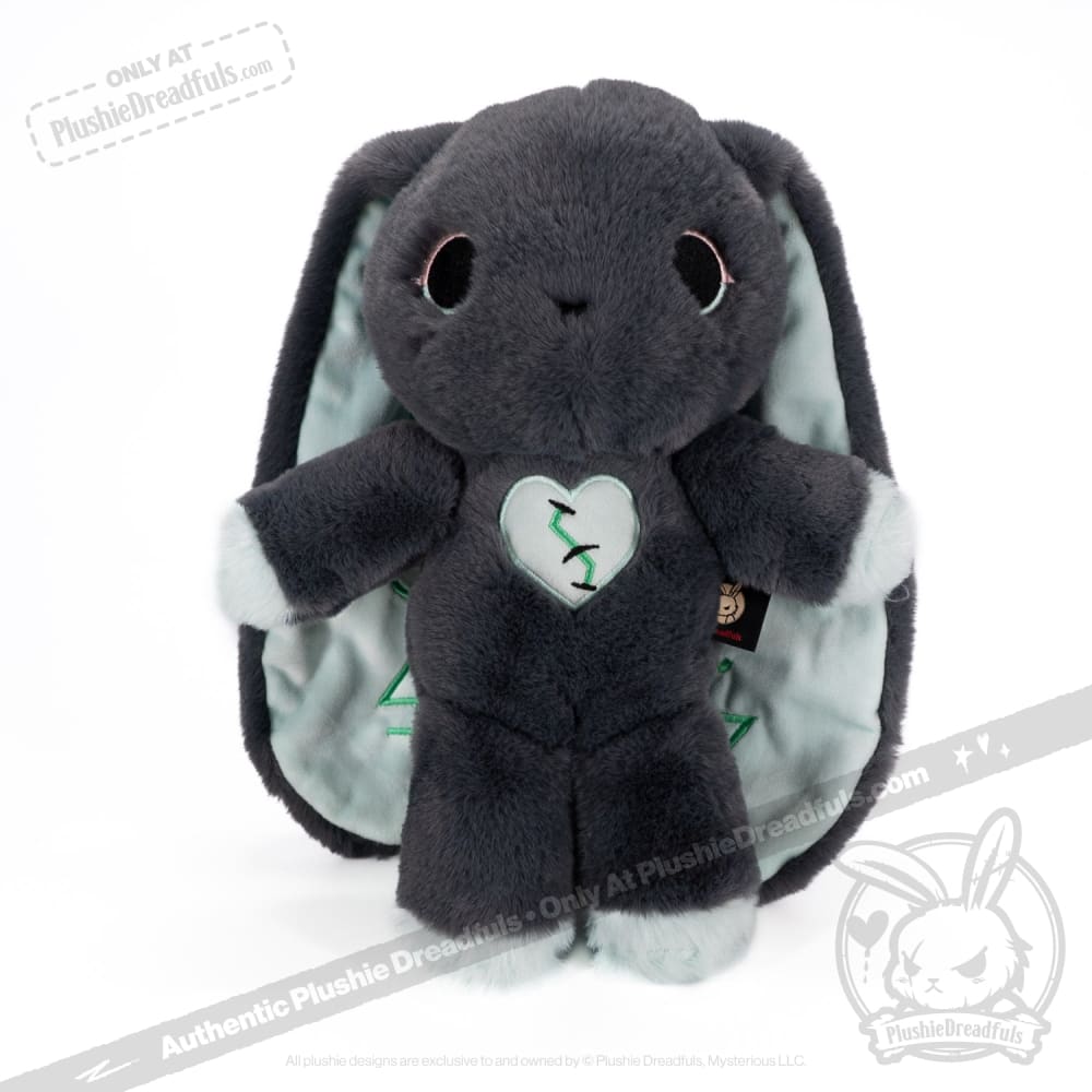 Trust Issues Bunny Grey Edition - Plush Stuffed Animal