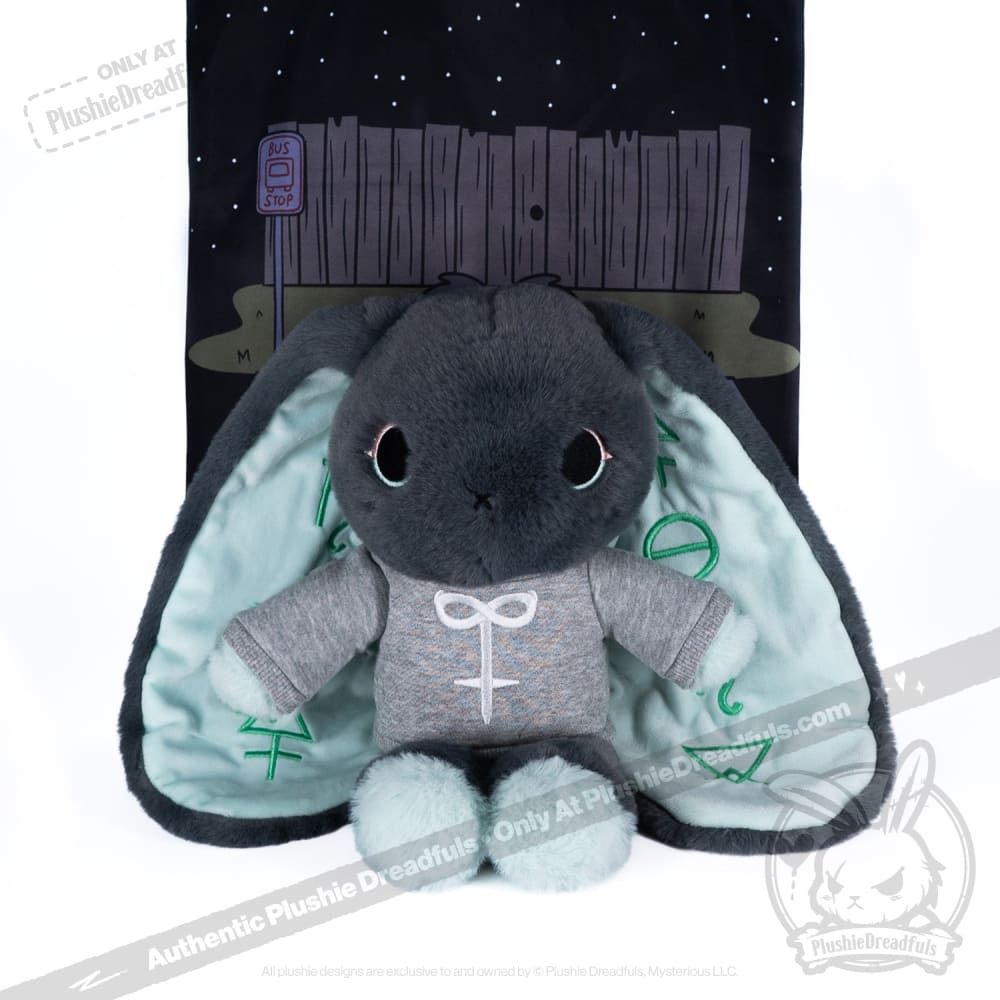Trust Issues Bunny Grey Edition - Plush Stuffed Animal
