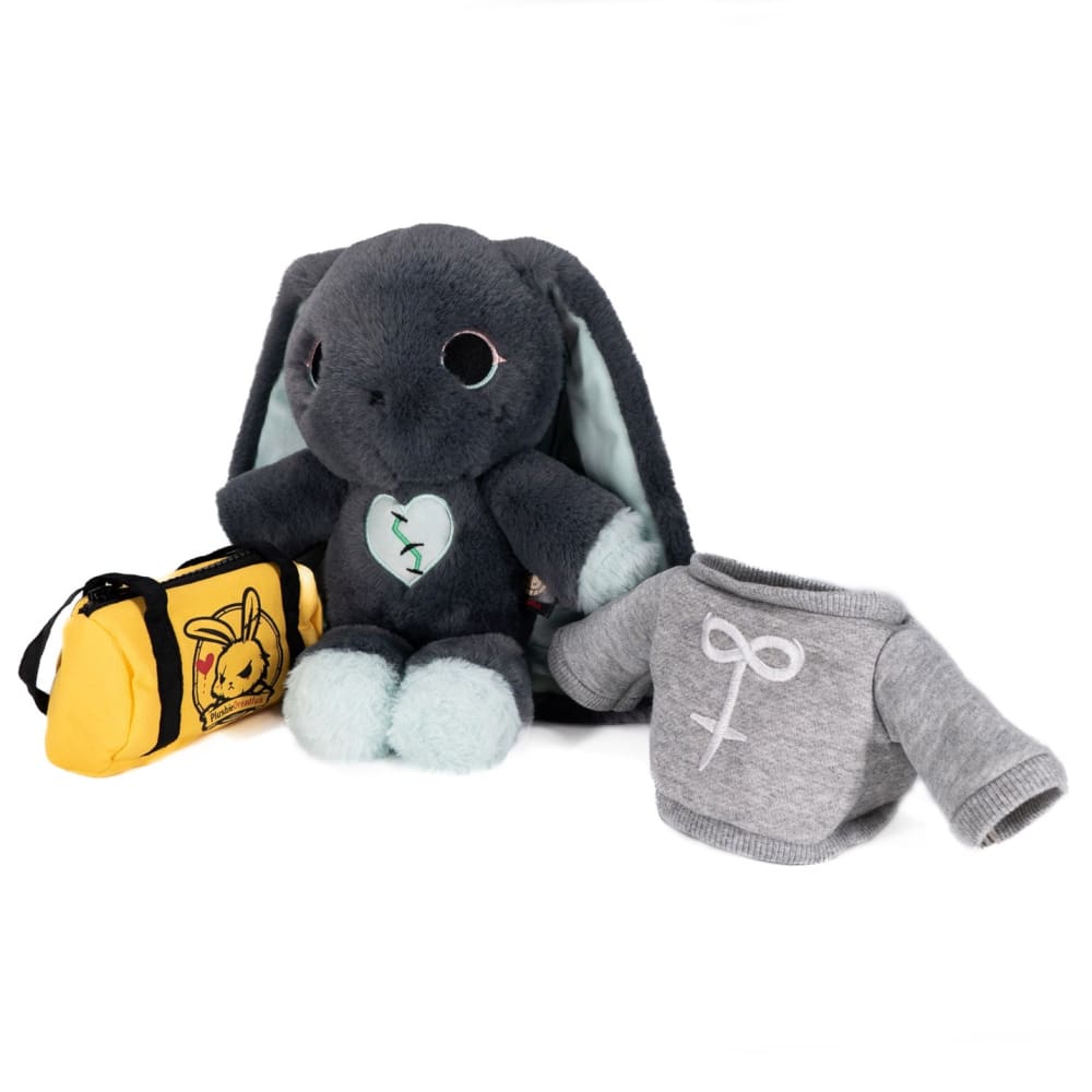 Trust Issues Bunny Grey Edition - Plush Stuffed Animal