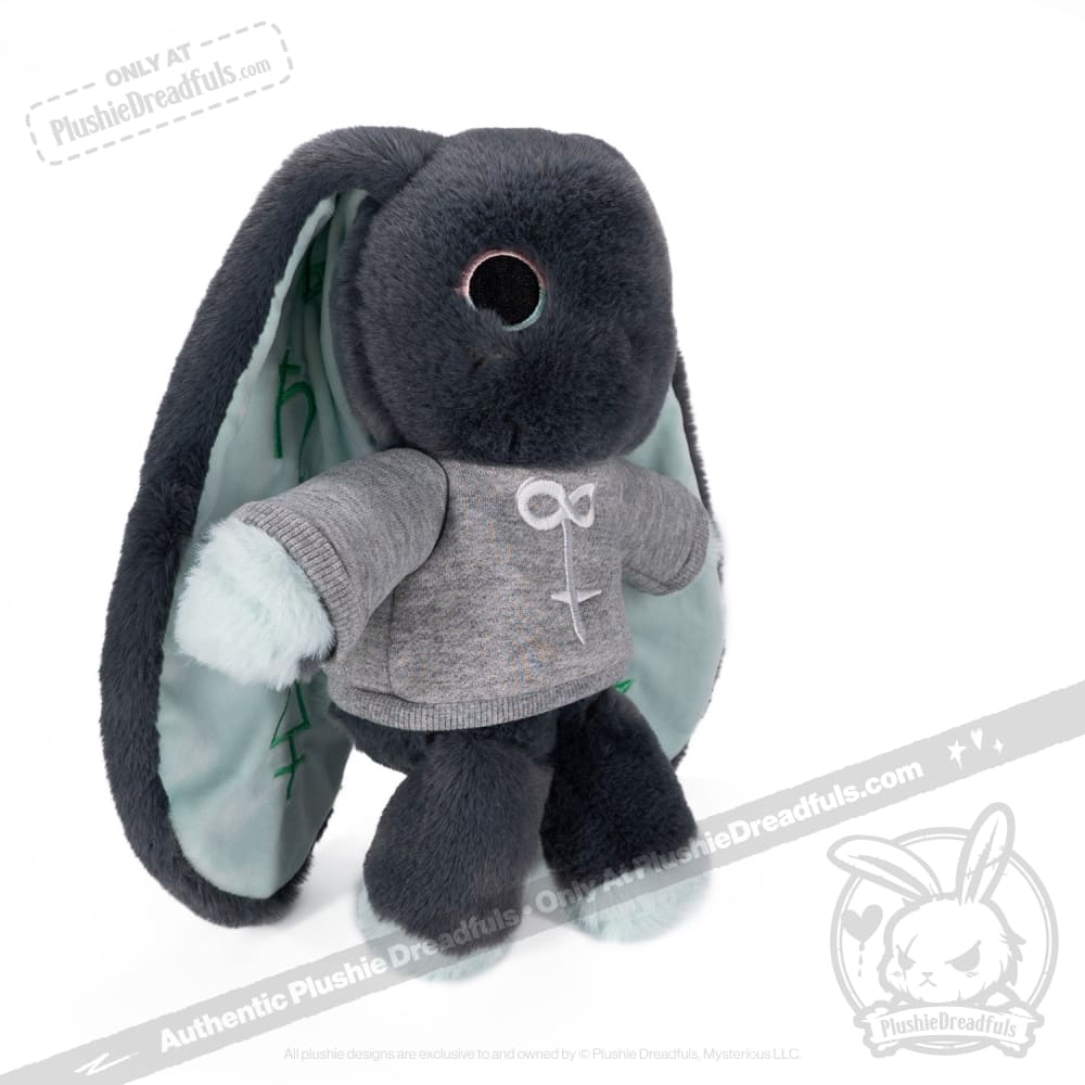 Trust Issues Bunny Grey Edition - Plush Stuffed Animal