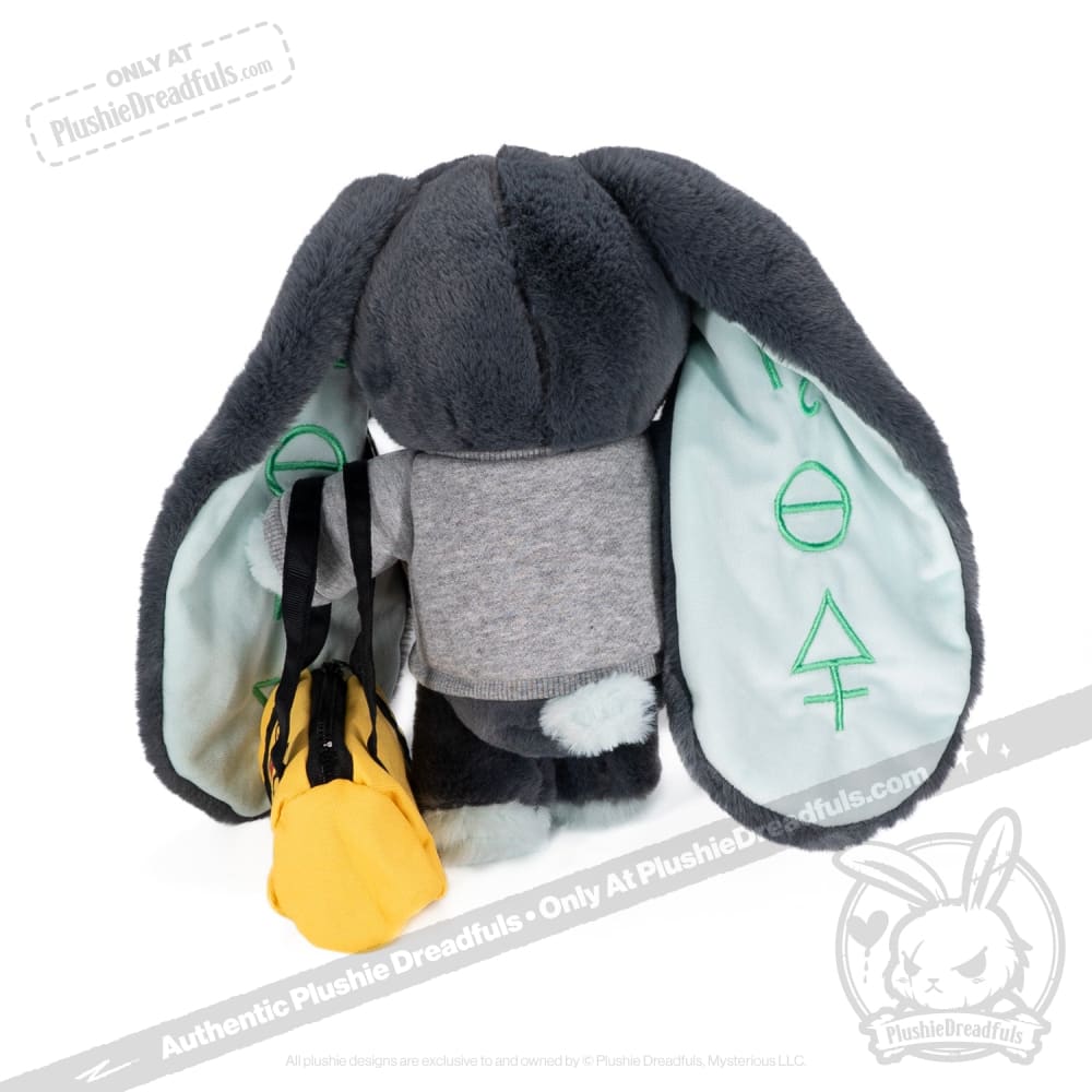 Trust Issues Bunny Grey Edition - Plush Stuffed Animal