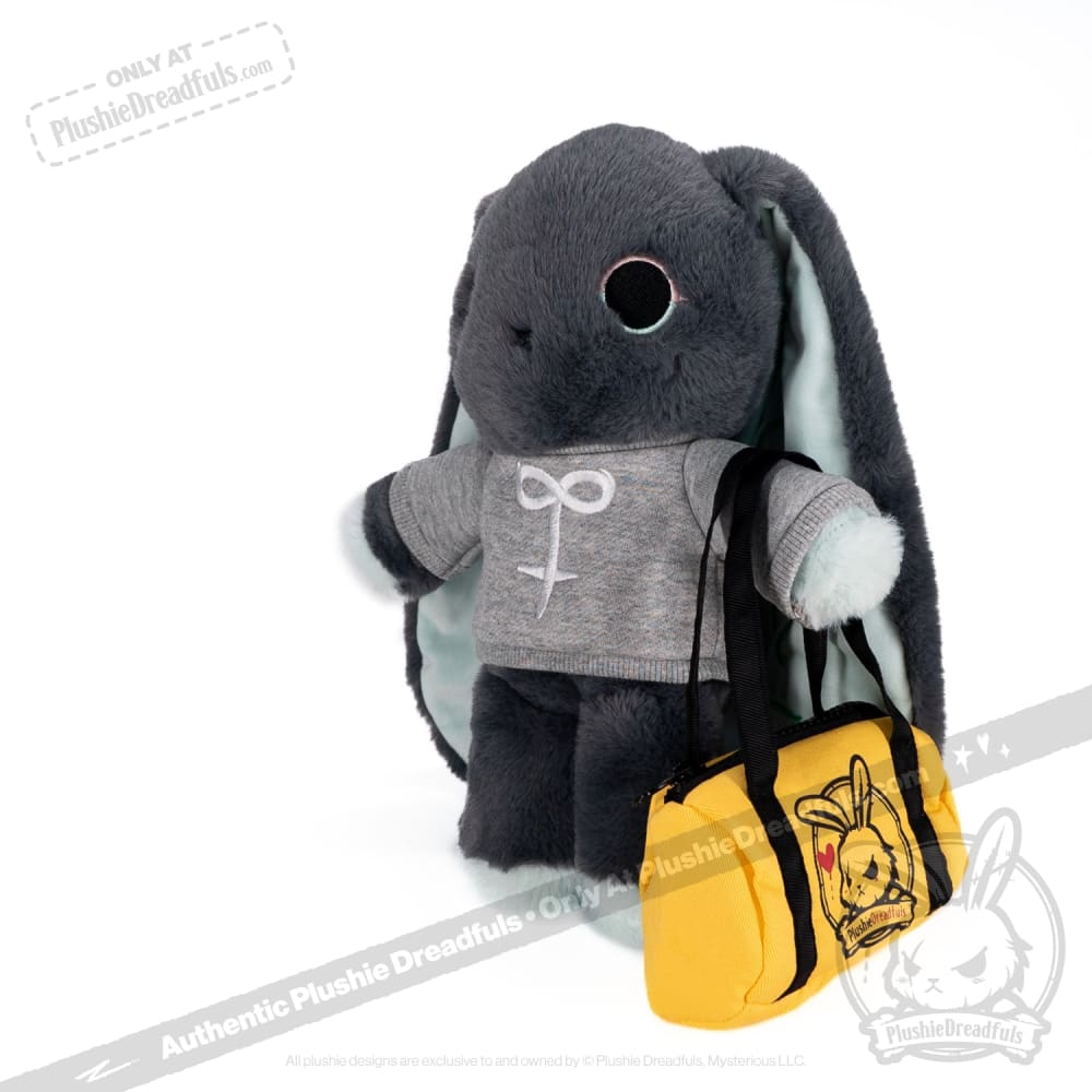 Trust Issues Bunny Grey Edition - Plush Stuffed Animal
