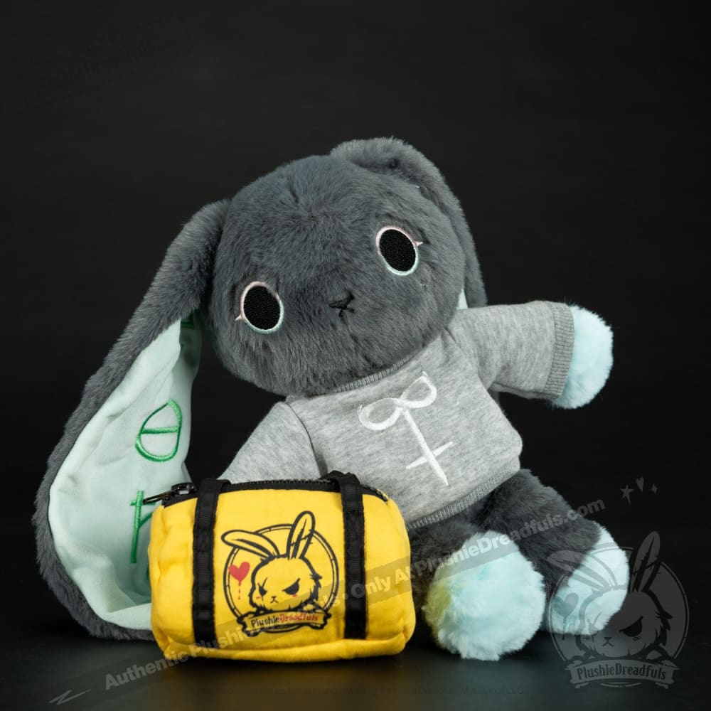 Trust Issues Bunny Grey Edition - Plush Stuffed Animal