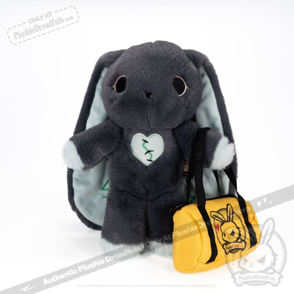 Trust Issues Bunny Grey Edition - Plush Stuffed Animal