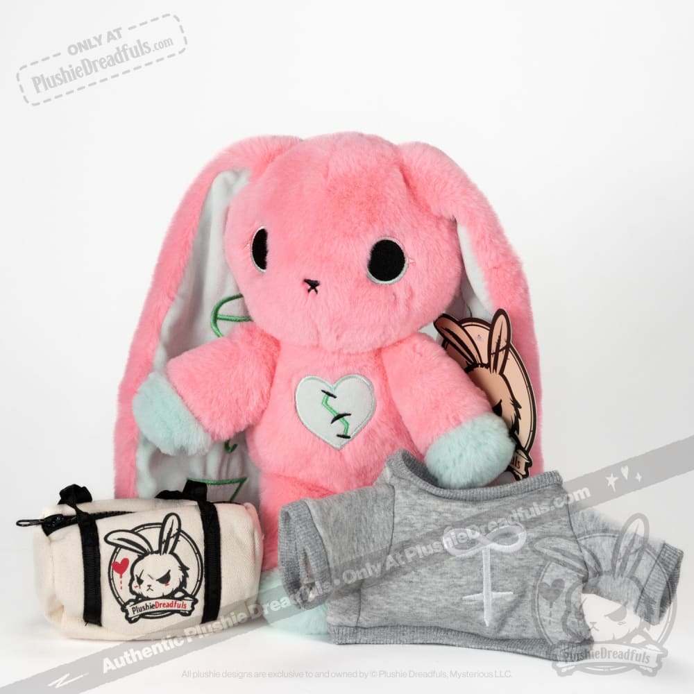 Trust Issues Bunny - Plush Stuffed Animal