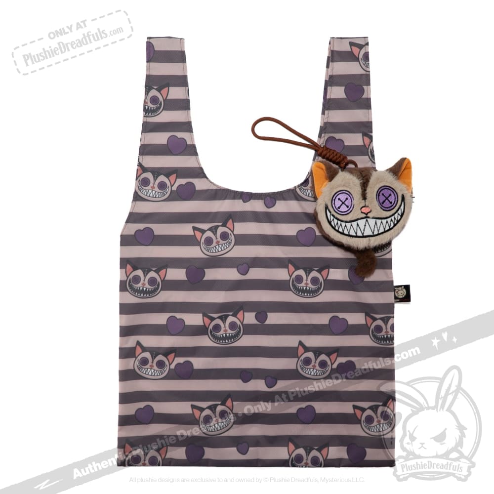 Victorian McGee - Cheshire Cat Reusable Shopping Bag Accessory