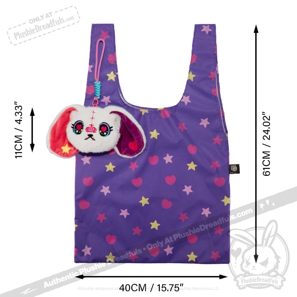 Victorian McGee - Harajuku Alice Rabbit Reusable Shopping Bag Accessory