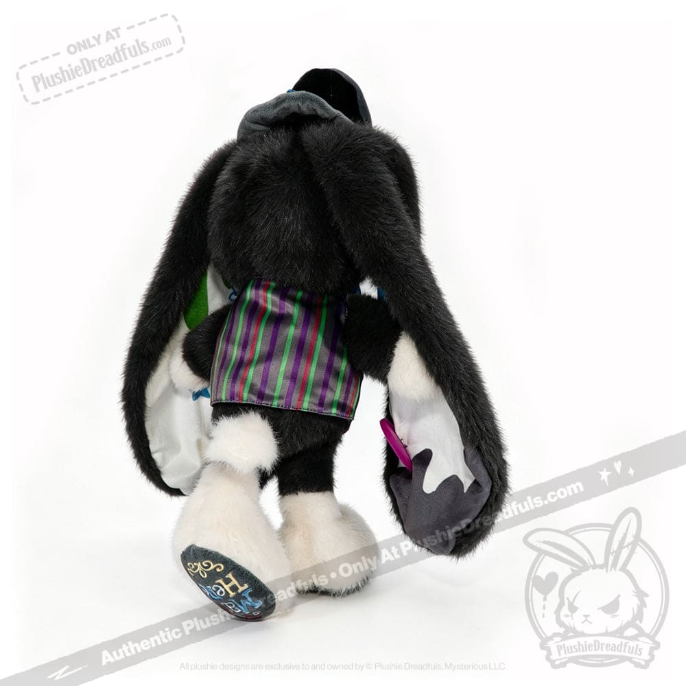 Victorian McGee's ADHD Acceptance Mad Hatter Hare Plush Stuffed Animal