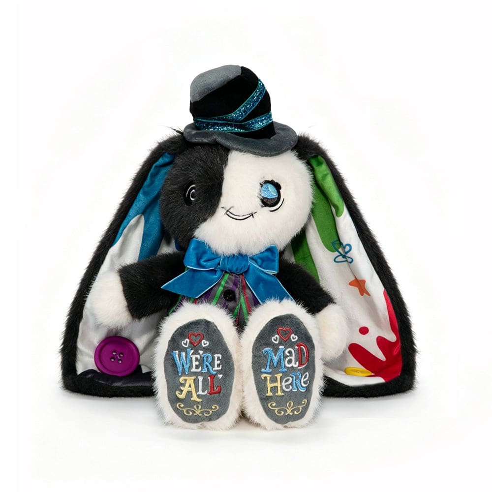 Victorian McGee's ADHD Acceptance Mad Hatter Hare Plush Stuffed Animal