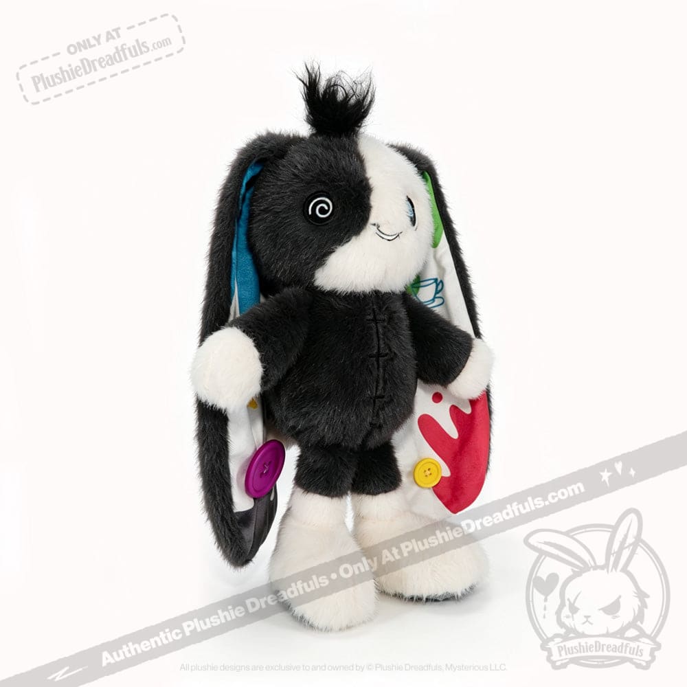 Victorian McGee's ADHD Acceptance Mad Hatter Hare Plush Stuffed Animal