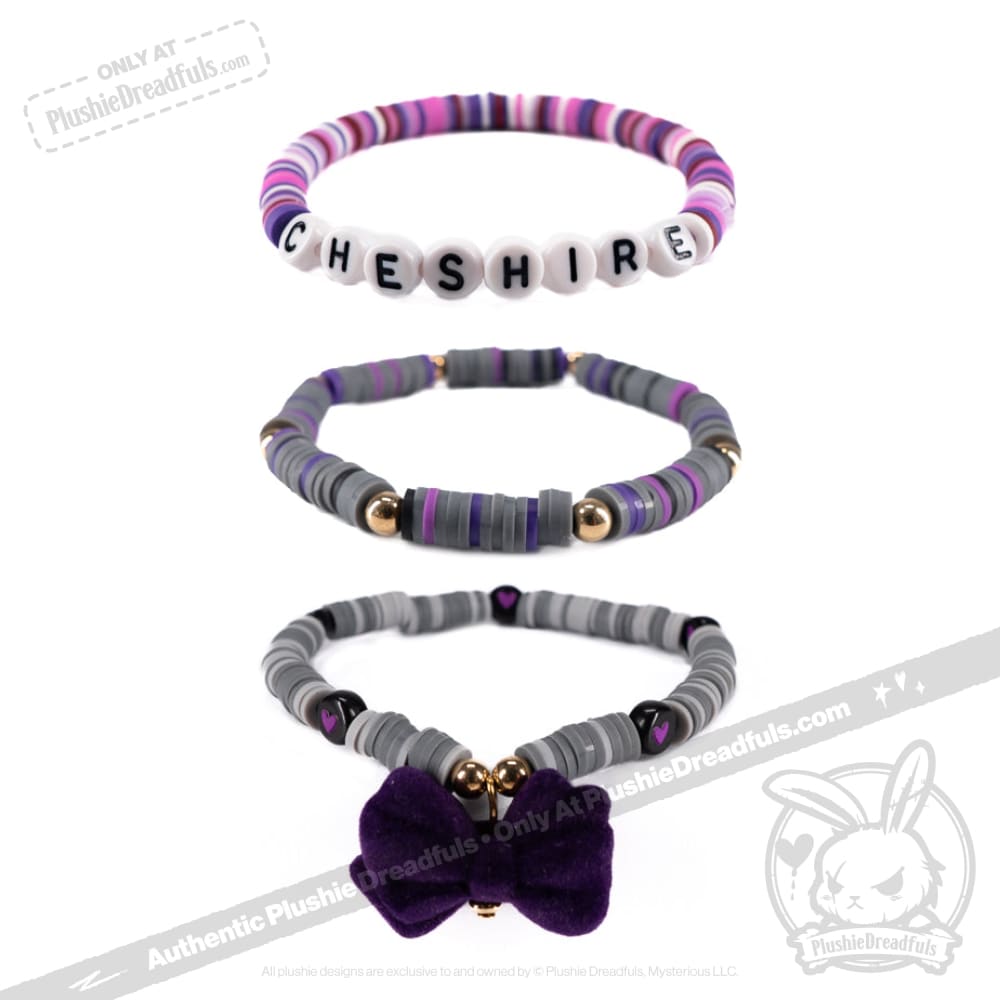 Victorian McGee's Alice - Cheshire Stacking Friendship Bracelet Set