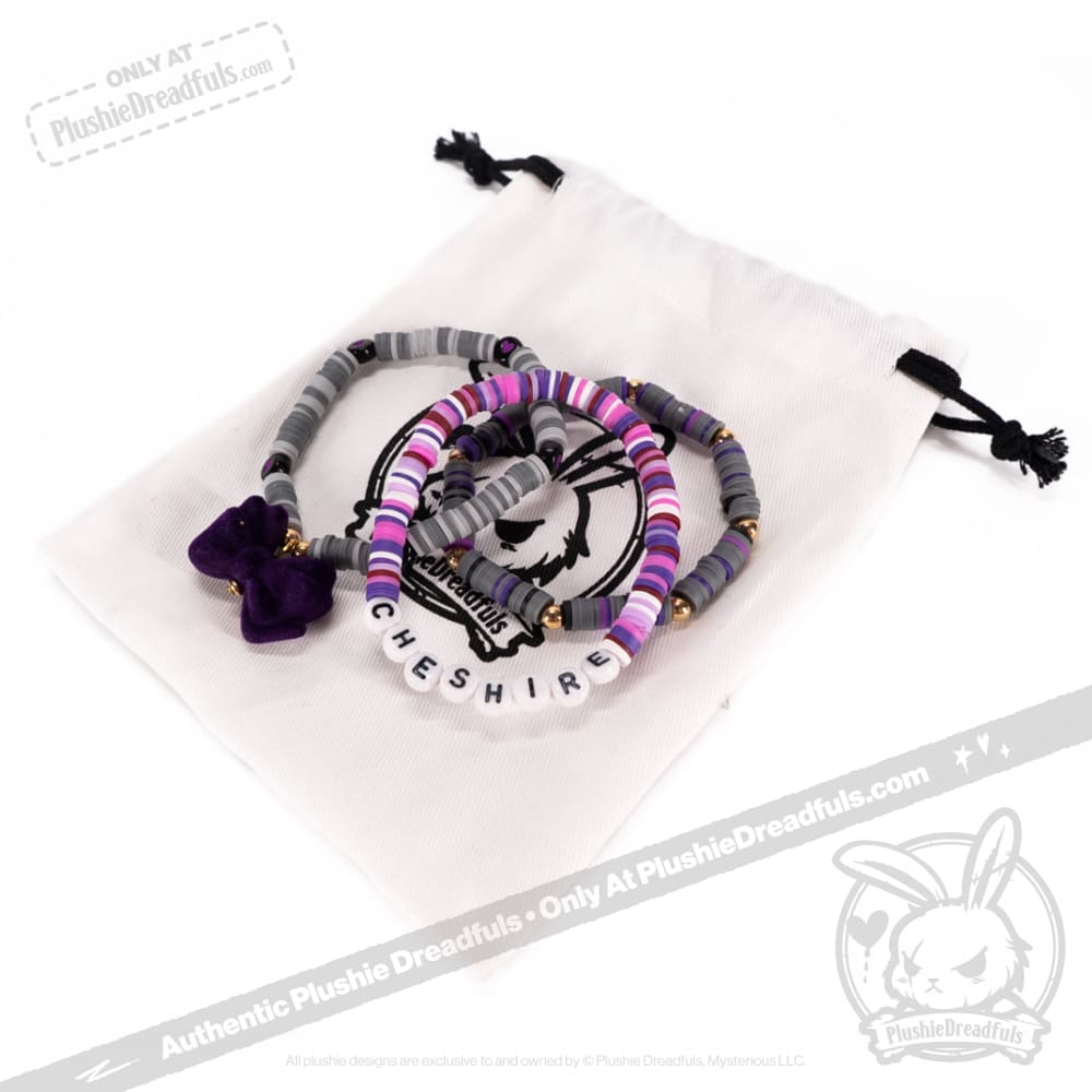 Victorian McGee's Alice - Cheshire Stacking Friendship Bracelet Set