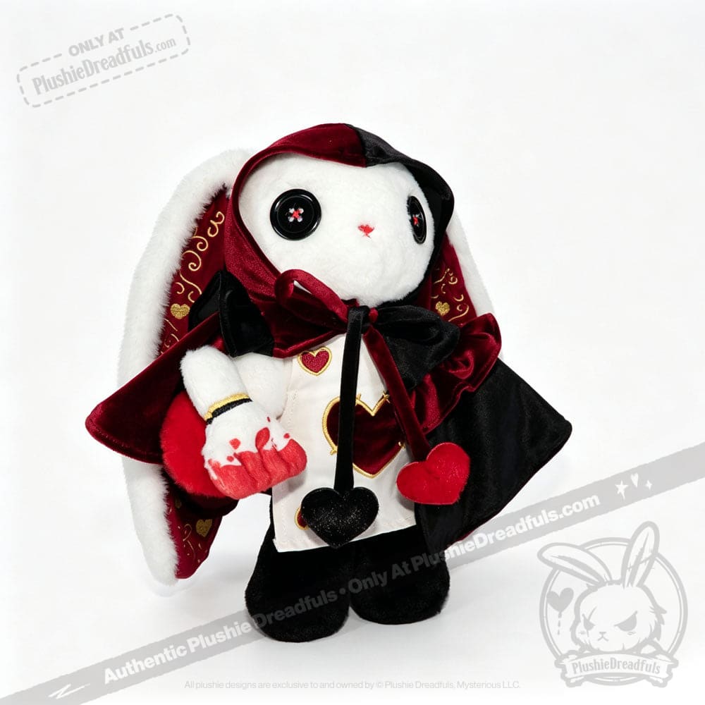 Victorian McGee's Card Guard Rabbit Plush Stuffed Animal