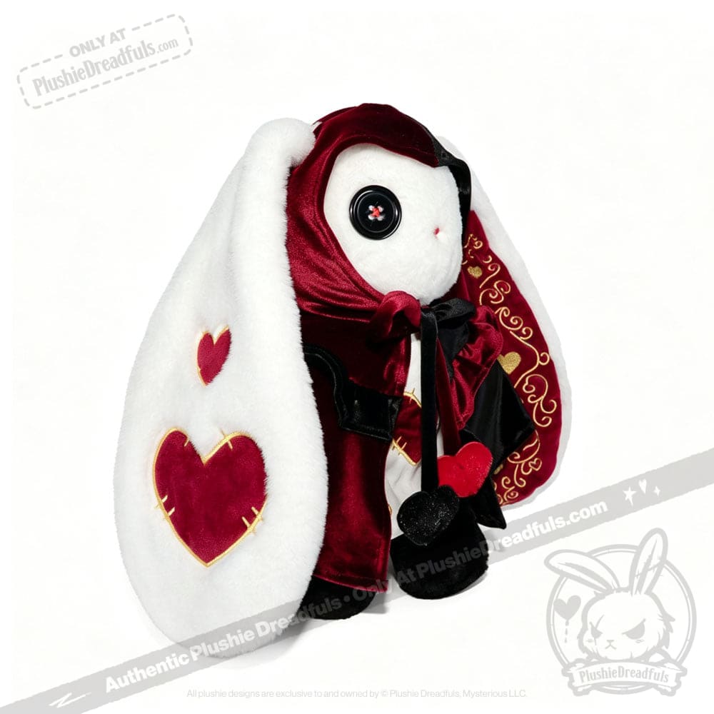 Victorian McGee's Card Guard Rabbit Plush Stuffed Animal