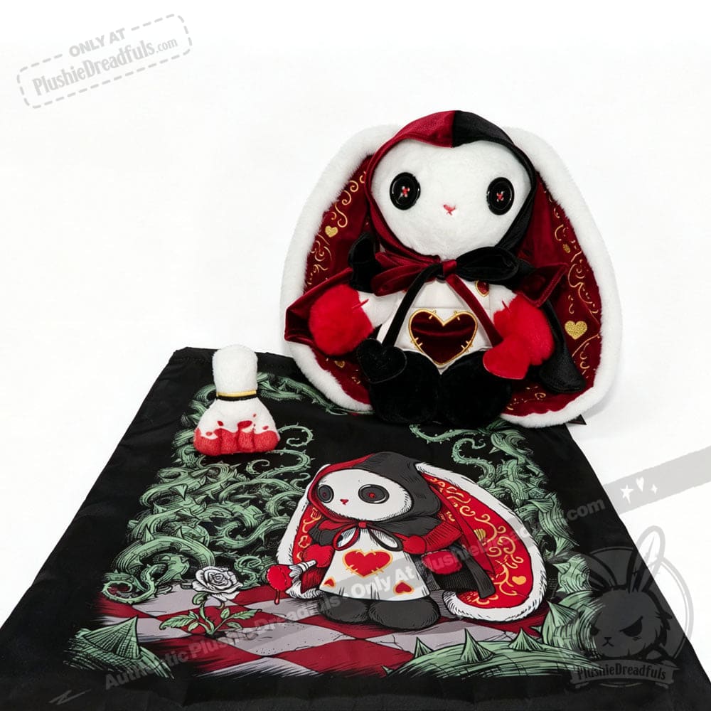 Victorian McGee's Card Guard Rabbit Plush Stuffed Animal