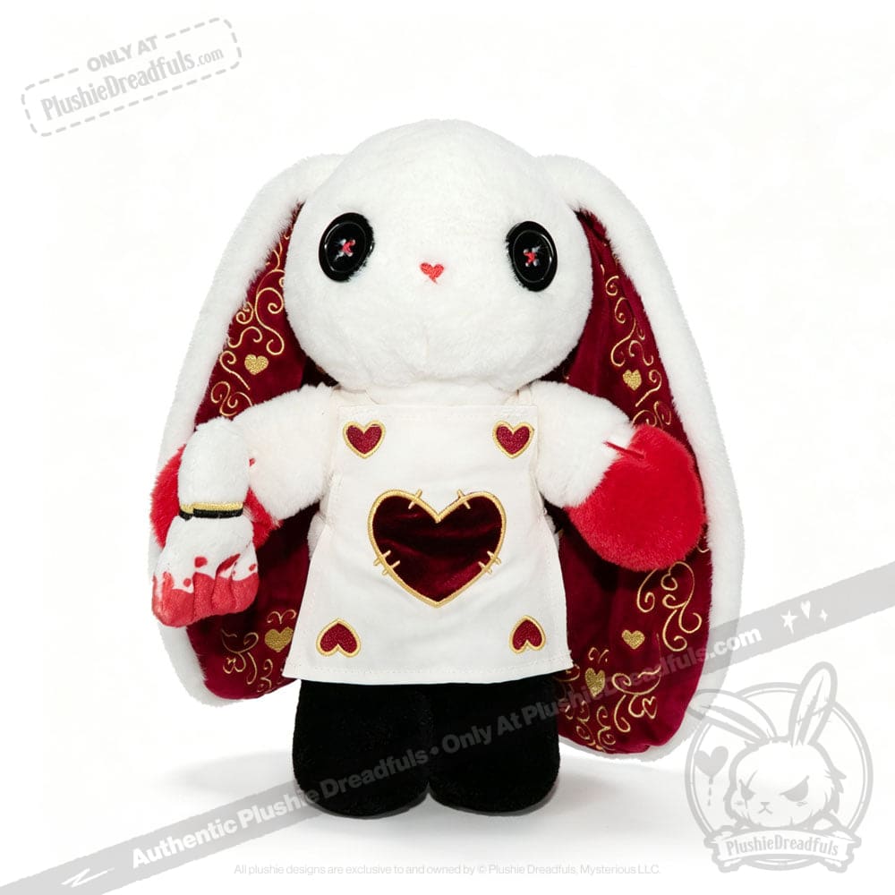 Victorian McGee's Card Guard Rabbit Plush Stuffed Animal