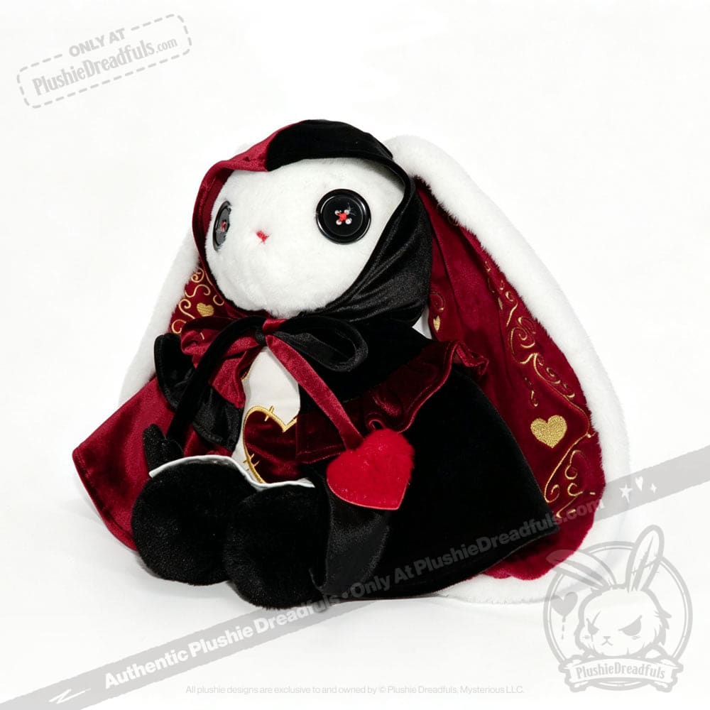 Victorian McGee's Card Guard Rabbit Plush Stuffed Animal