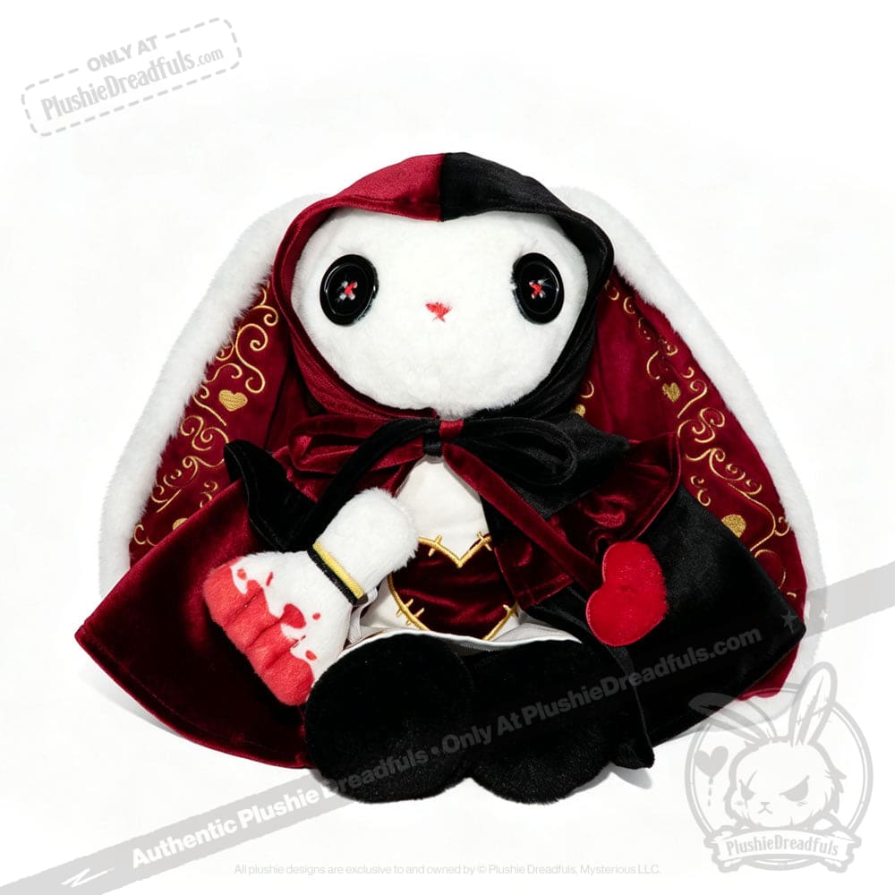 Victorian McGee's Card Guard Rabbit Plush Stuffed Animal