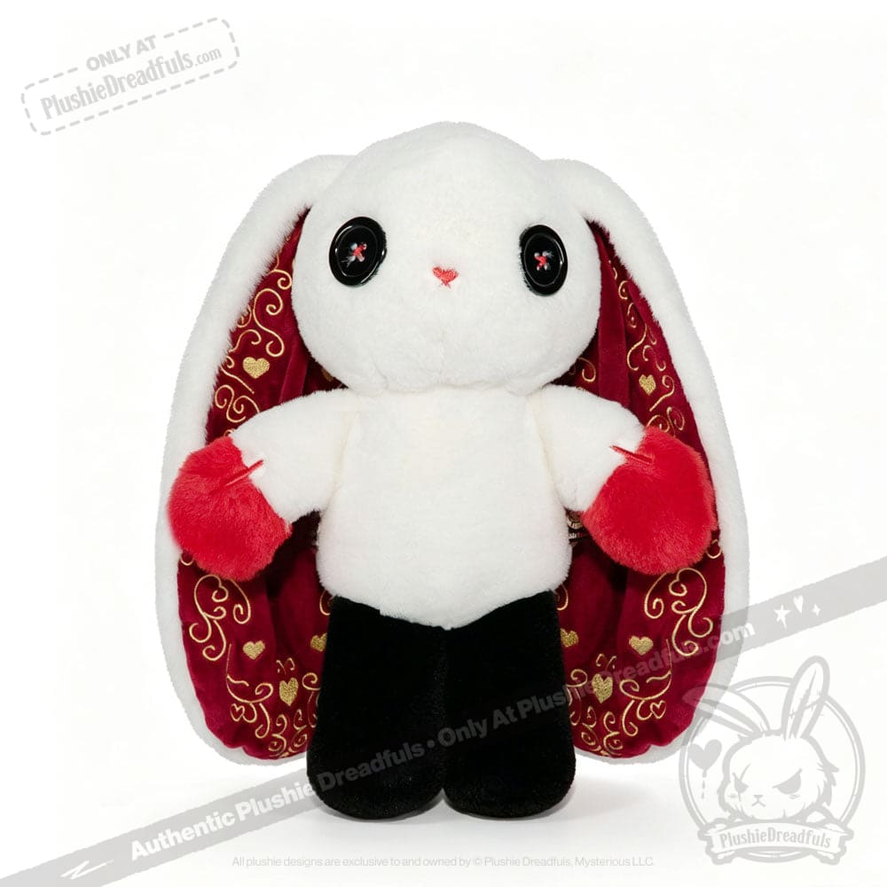 Victorian McGee's Card Guard Rabbit Plush Stuffed Animal