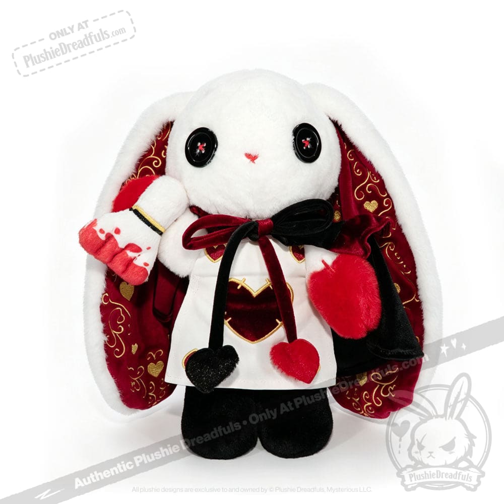 Victorian McGee's Card Guard Rabbit Plush Stuffed Animal