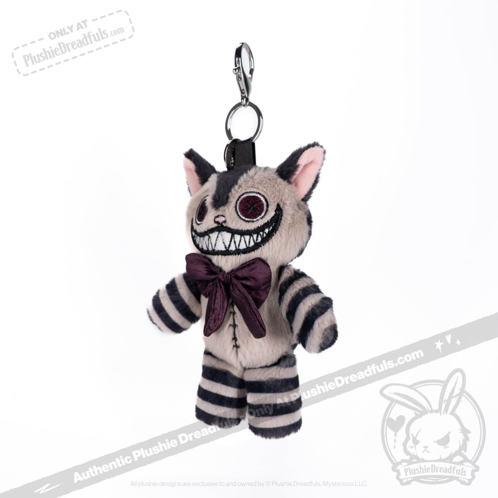 Victorian McGee's Cheshire Cat Plush Keychain Accessory